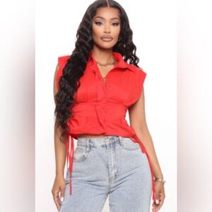 Fashion Nova Brunch With The Girls Ruched Top